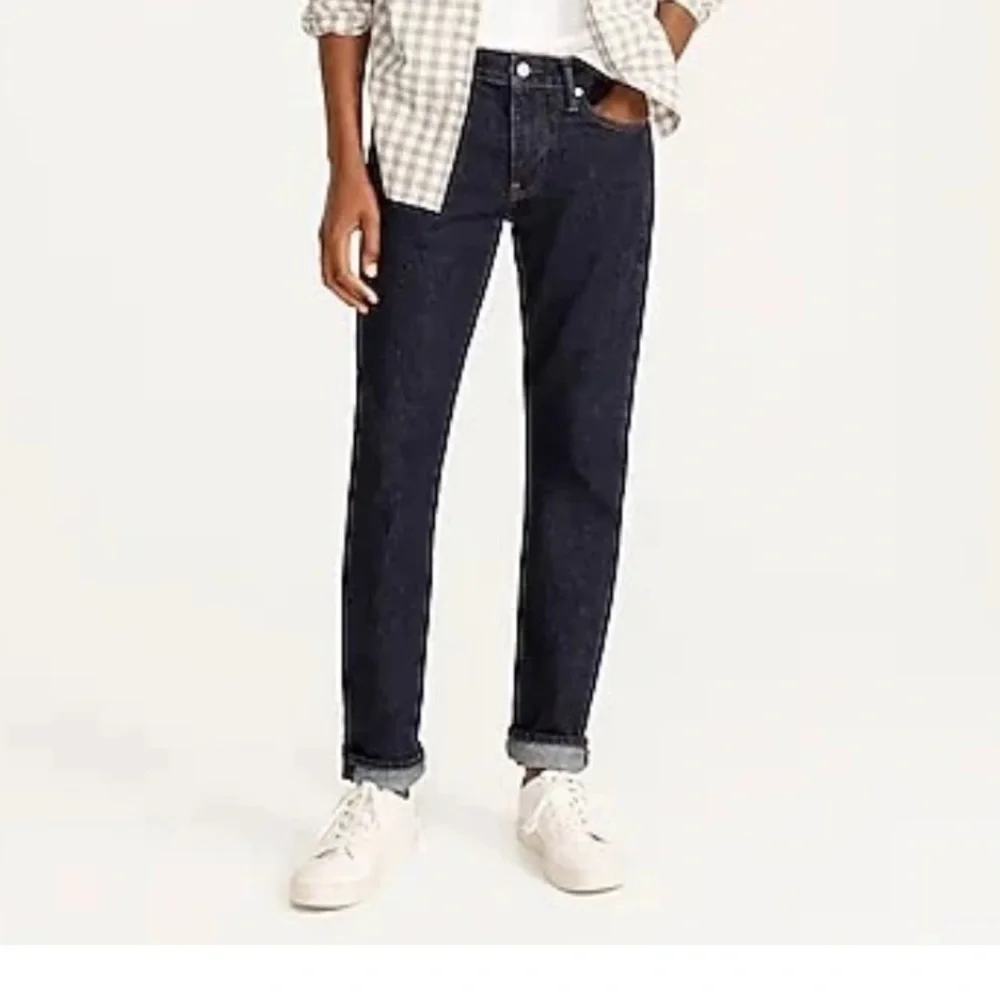 J CREW Mens 484 Slim-Fit Jeans in Resin-Rinse  AQ577 28x32 New with tags